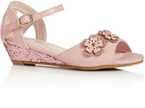 Thumbnail for your product : Next Flower Embellished Low Wedge Sandals (Older Girls)