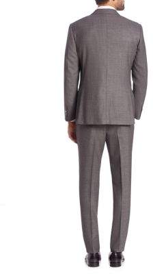 Corneliani Leader Two-Button Wool Suit