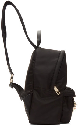 Versace Black Nylon Palazzo Backpack