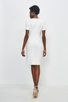 Thumbnail for your product : Karen Millen Tailored Short Sleeve Utility Pencil Dress