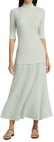 Thumbnail for your product : Proenza Schouler White Label Mini Geo Rib-Knit Maxi Skirt