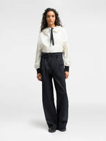 Thumbnail for your product : DKNY Pure Wide Leg Pant With Self Belt