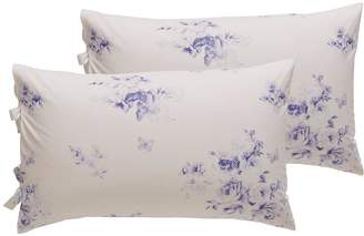 Holly Willoughby Olivia Wedgewood 100% Cotton 200 Thread Count Pillowcase Pair