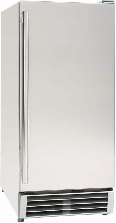Maxx Ice 3 cu. ft. Storage 15 in. Wide Indoor/Outdoor Undercounter Compact Refrigerator Cooler in Stainless Steel