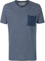 Thumbnail for your product : MC2 Saint Barth striped chest pocket T-shirt