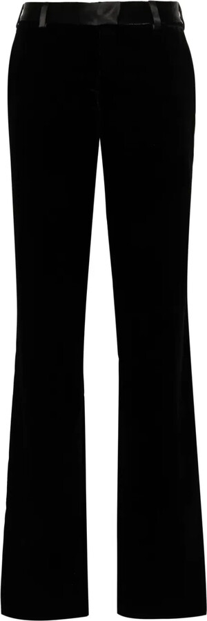 Velvet Tailored Trousers