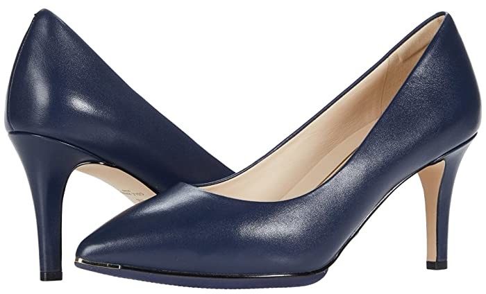 cole haan blue pumps