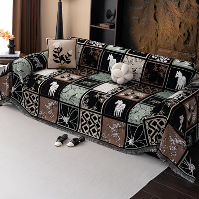 Orren Ellis High End Chenier All Inclusive Sofa Cover - Soft And Drooping Sofa Towel
