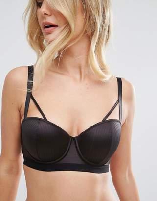 Wolfwhistle Wolf & Whistle B-G Cup Black Underwire Bra