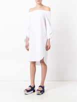 Thumbnail for your product : Erika Cavallini Off-Shoulders Shift Dress