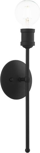 Livex Lighting LivexLightingLansdale1-LightSconceinBlack