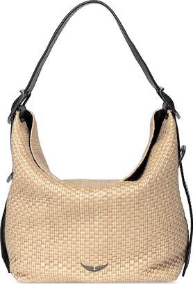 Jane Panier Shoulder Bag - Zadig & Voltaire - Cotton - Beige Jane Panier Shoulder Bag - Zadig & Voltaire - Cotton - Beige
