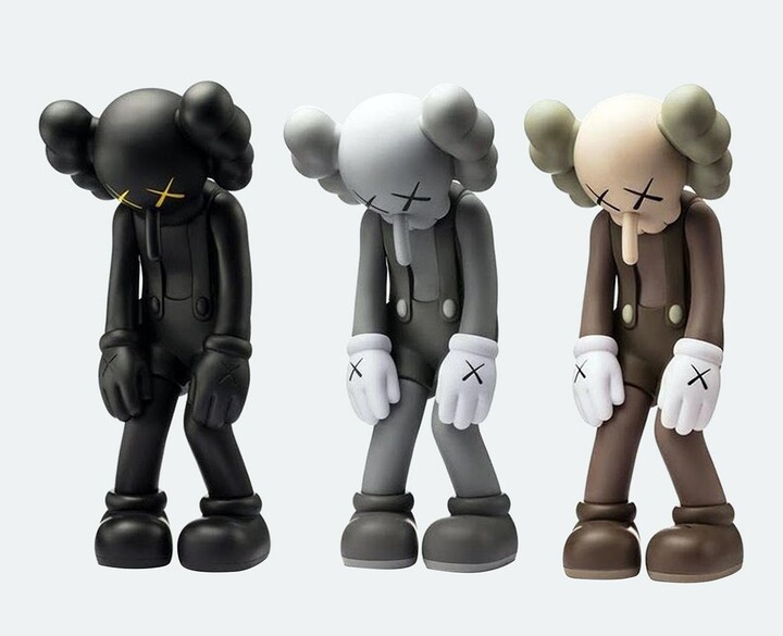 KAWS KAWS, SMALL LIE complete set of 3 works small lie companion), 2017