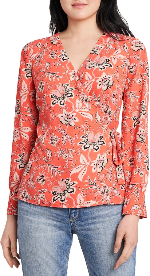 vince camuto long sleeve blouse
