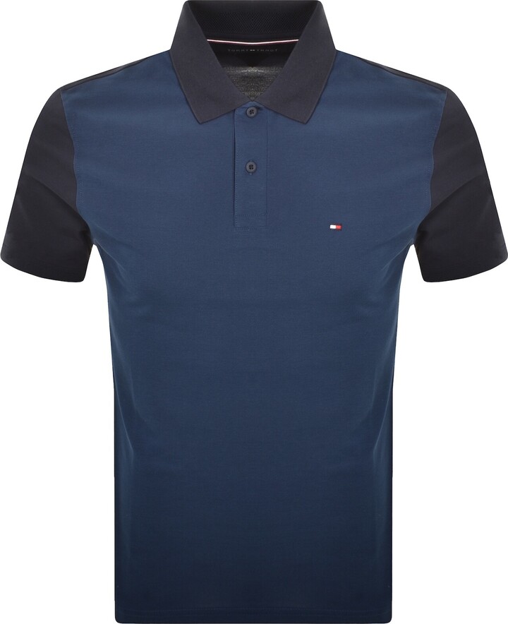 Tommy Hilfiger Performance Polo T Shirt Navy