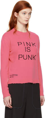 Valentino Pink Pink is Punk Sweater