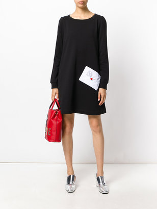 Love Moschino envelope pocket dress