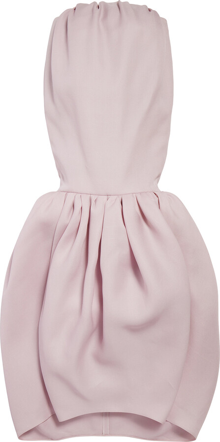 Silk Gazar Balloon Maxi Dress