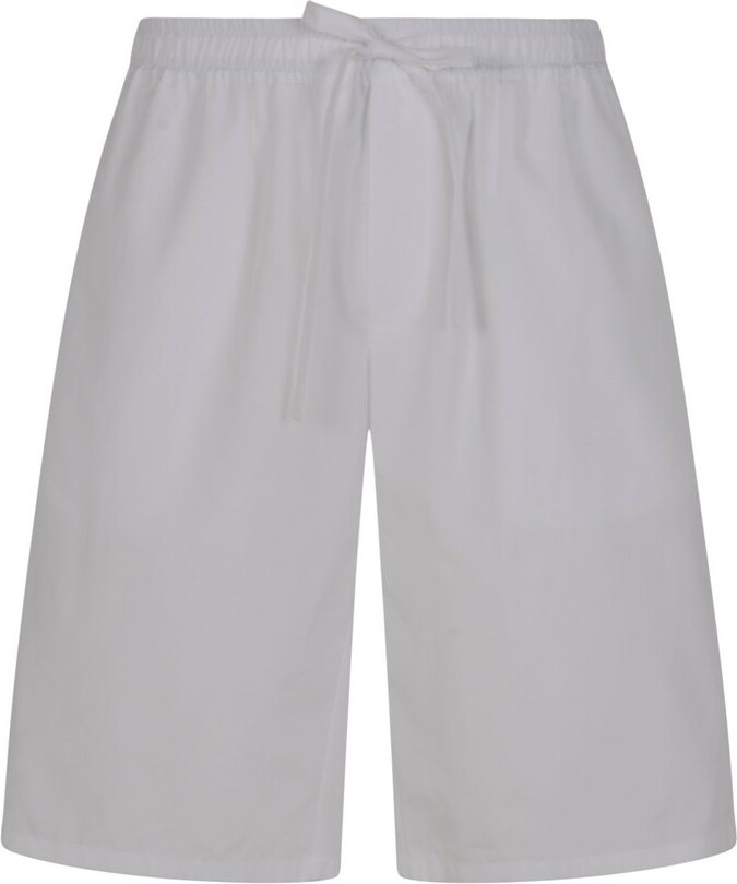 Dolce & Gabbana Heraldic Patch Elastic Waist Shorts