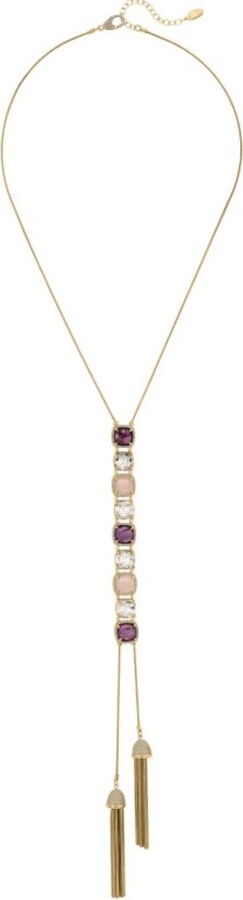 ZAXIE by Stefanie Taylor Zaxie By Stefane Taylor Stun in the Sun Lariat assel Necklace