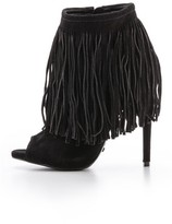 Thumbnail for your product : Schutz Danayelle Suede Fringe Booties
