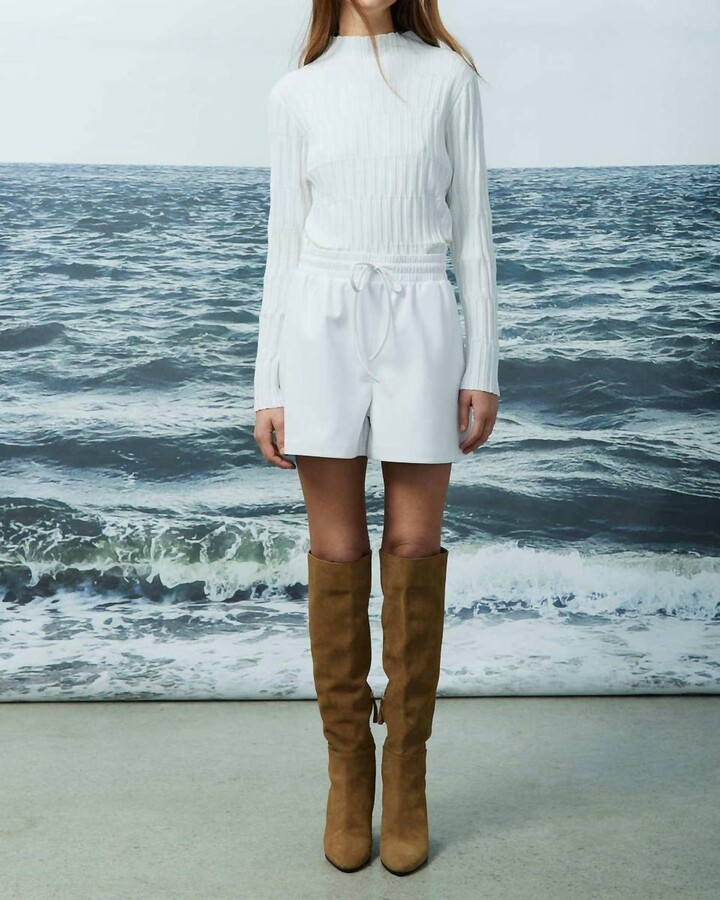 MELISSA NEPTON Stoney Short In White