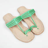 Thumbnail for your product : NEW Handmade leather sandals in absinthe green by Banjarans Leather Sandals