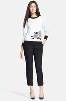 Thumbnail for your product : Kate Spade Rose Intarsia Sweater