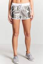 Thumbnail for your product : Forever 21 Active Metallic Run Fast Shorts