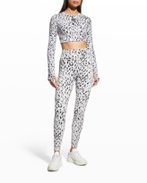 Thumbnail for your product : adidas by Stella McCartney TrueStrength Long-Sleeve Training Crop Top