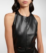 Thumbnail for your product : Nanushka Layan faux leather minidress