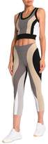 Thumbnail for your product : NO KA 'OI Cropped Color-Block Stretch Leggings