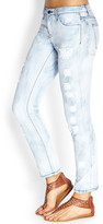 Thumbnail for your product : Forever 21 Distressed Straight-Leg Jeans