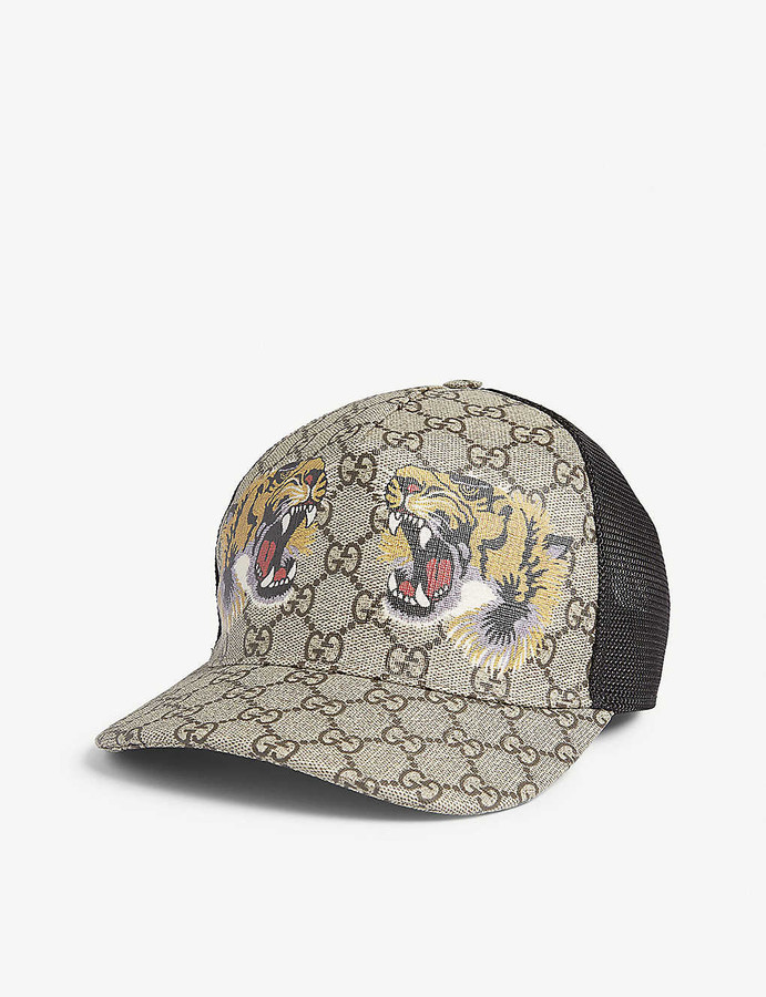 Gucci Tiger baseball cap - ShopStyle Hats