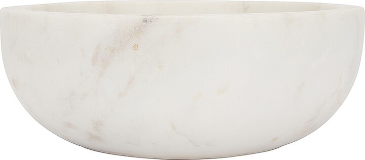 HAWKINS NEW YORK Simple Marble Large Bowl in White