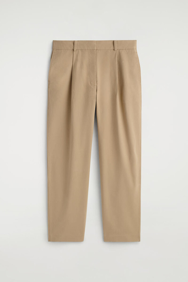 COS Cotton-Twill Tapered Pants