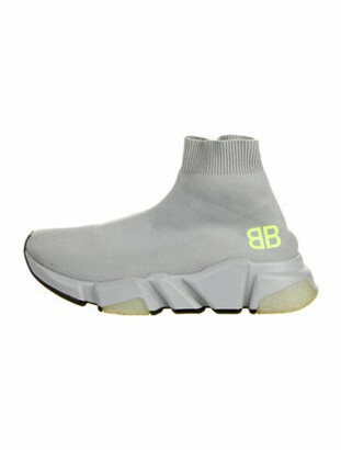 Balenciaga Speed Trainer Sneakers Grey - ShopStyle