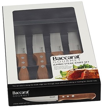 Baccarat Gourmet 4 Piece Jumbo Steak Knife Set