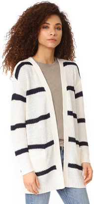 Cupcakes And Cashmere Ridley Stripe Cardigan