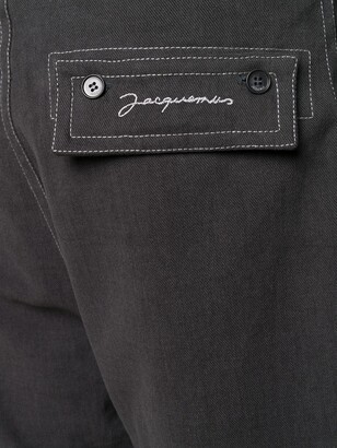 Jacquemus Felix layered straight-leg jeans
