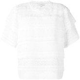 Iro - t-shirt brodé - women - Polyester - 36