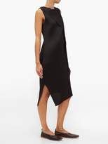 Thumbnail for your product : Pleats Please Issey Miyake Draped Pleated Dress - Womens - Black