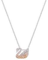 Thumbnail for your product : Swarovski Iconic Small Crystal Swan Pendant