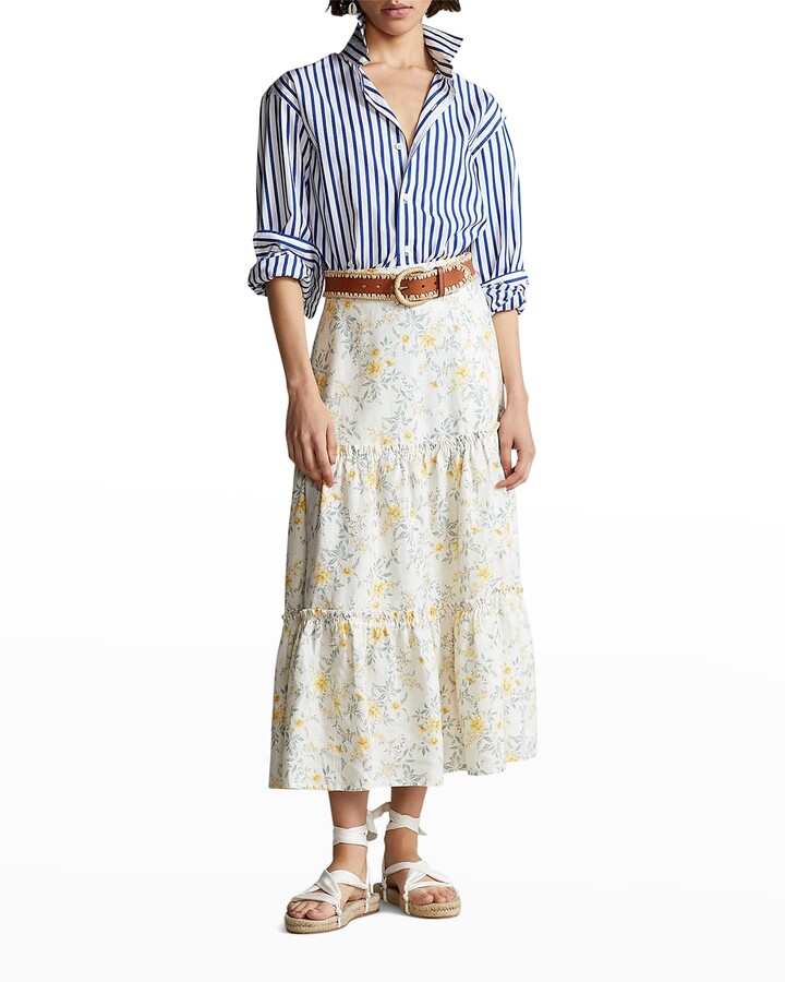 Ralph Lauren Floral Skirt | Shop the world's largest collection of 