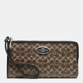 Thumbnail for your product : Coach L-Zip Wallet In Signature Coated Canvas