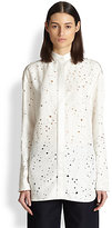 Thumbnail for your product : Alexander Wang Laser-Cut Distressed Shirt