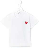 Thumbnail for your product : Comme Des Garçons Play Kids heart logo T-shirt