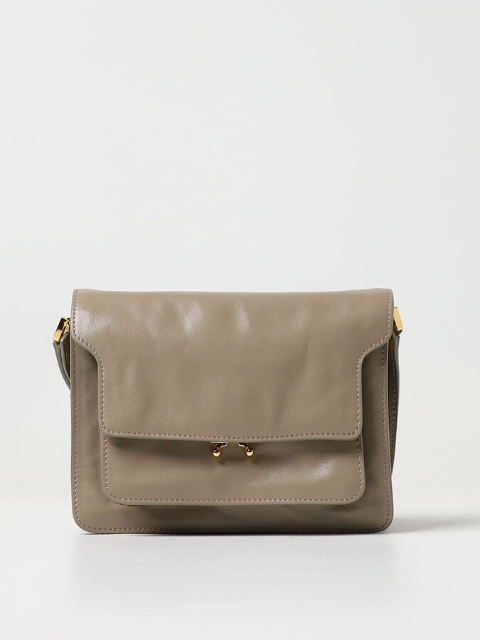 Marni Trunk Soft Mini bag in leather - ShopStyle