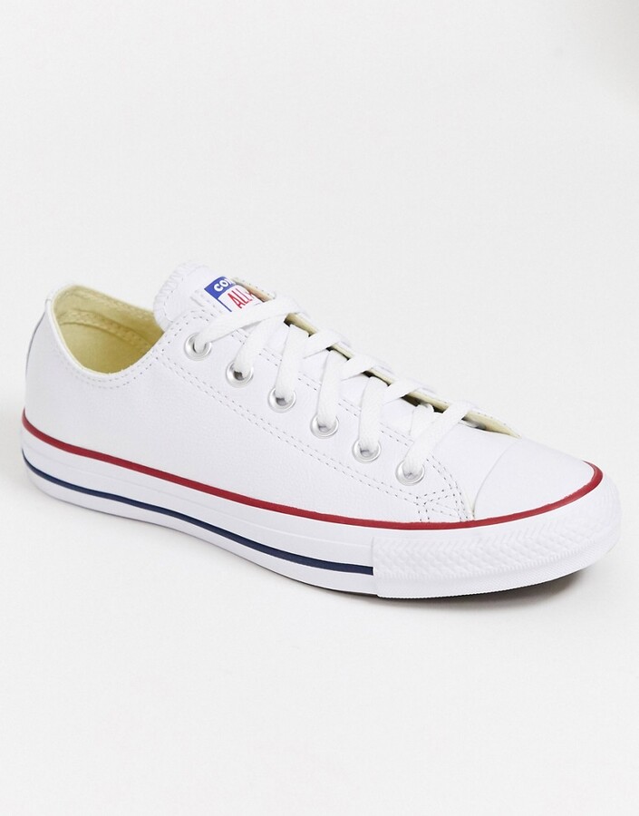 Converse White Leather Men's Shoes | Shop the world's largest collection of  fashion | ShopStyle