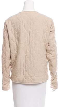 Theyskens' Theory Quilted Pullover Sweater